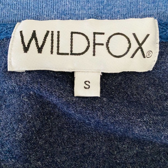 WILDFOX BAGGY JUMPER SWEATSHIRT ‘HOT DOG’ SLOUCHY PULLOVER - Picture 7 of 11